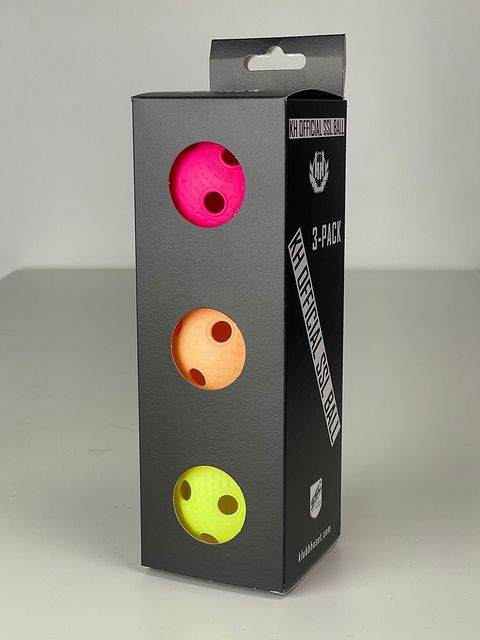 KH Innebandyboll Official SSL Ball (3-pack)